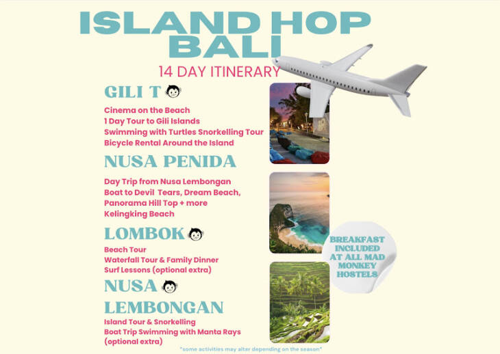 14 Day Bali Island Hopping Trip
